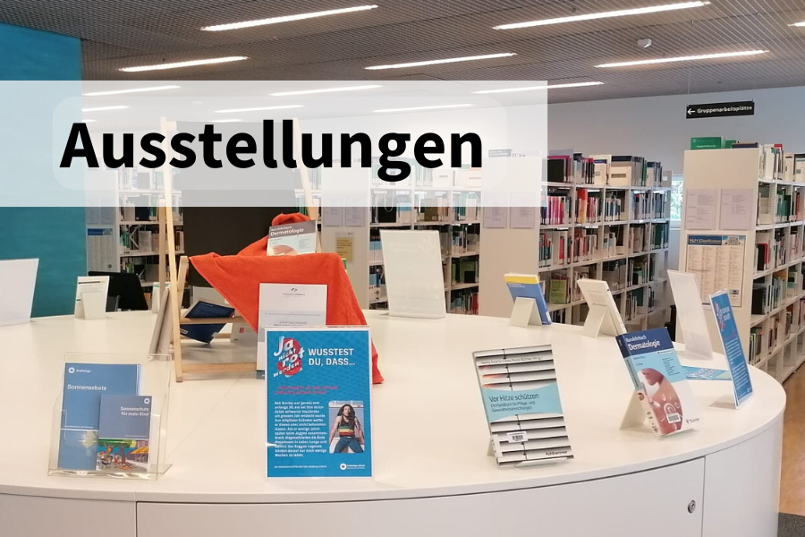 Link zu Ausstellungen in den Bibliotheken der UB